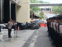 Polda Sumbar Berangkatkan Personel Pengamanan Pemungutan Suara Ulang DPD RI ke Polres Jajaran