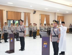 Rotasi Jabatan, Kapolda Kaltim Pimpin Serah Terima Jabatan Wakapolda Kaltim