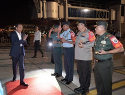 Usai Kunker Ke Abu Dhabi, Presiden RI Transit Di Bandara SIM Disambut Kapolda Aceh Dan Pejabat Forkopimda Aceh