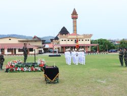 Kapolda Papua Pimpin Upacara Serah Terima Jabatan Dansat Brimob Polda Papua