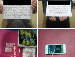 Dua Pengedar Sabu Diringkus Satresnarkoba Polres Dharmasraya