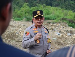 Kapolda Sumbar Pimpin Operasi pemberantasan kegitatan tambang Ilegal di Solok Selatan