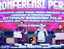 Bareskrim Polri Bongkar Jaringan Judi Online Internasional 1XBET, 9 Tersangka Diamankan