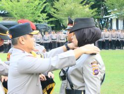 Untuk Pertama Kali, Kapolda Sumbar Pimpin Sertijab Kapolsek Sipora Polres Kep. Mentawai