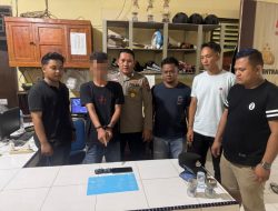 Polsek Sungai Beremas Ringkus Pengedar Sabu-Sabu di Nagari Koto Tangah Pasaman Barat