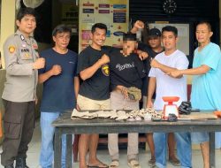 Sigap! Polsek Siberut Polres Kepulauan Mentawai Tangkap Kepala Dusun Edarkan Ganja, Upaya War on Drugs Terus Ditingkatkan