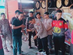 Polres Dharmasraya Salurkan Daging Qurban ke Eks Napiter di Pulau Punjung