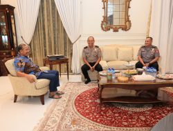 Tim Mabes Polri kunjung ke Mantan Kapolri Jenderal (Purn) Drs. Badrodin Haiti