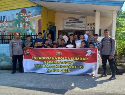 Ditbinmas Polda Sumbar Gelar Anjangsana ke Panti Asuhan dalam Rangka Hari Bhayangkara ke-79