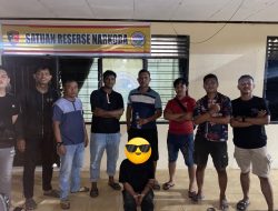 Sat Resnarkoba Polres Sawahlunto Tangkap Pemuda Pengedar Shabu di Parkiran Hotel Parai City Garden