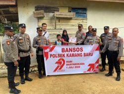 Polsek Kamang Baru Gelar Bakti Sosial