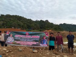 Satgas Anti Ilegal Mining Polres Solok Selatan kembali menunjukkan komitmennya dalam memberantas PETI