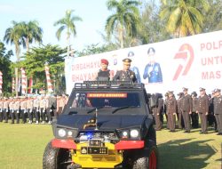 Kapolda Sumbar Pimpin Upacara Hari Bhayangkara ke-79 di Lapangan Istana Gubernur Sumatera Barat