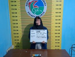 Unit Opsnal Sat Resnarkoba Polres Pasaman Bekuk Wanita Berinisial MA Sita 7 Paket Sabu