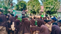 Polsek Pasaman Sosialisasikan Antisipasi Kenakalan Remaja di SMPN 1 Luhak Nan Duo Pasaman Barat