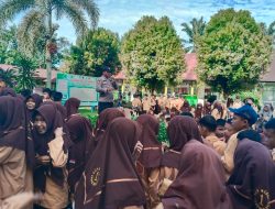 Polsek Pasaman Sosialisasikan Antisipasi Kenakalan Remaja di SMPN 1 Luhak Nan Duo Pasaman Barat