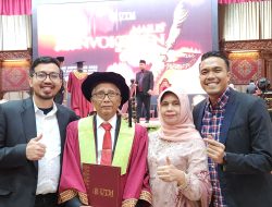 Ir Haji Elfi Datuk Tumanggung Sati, Resmi Menyandang Gelar Doktor