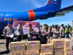 Polda Sumbar Terima Lebih dari 2,5 Ton Bantuan Logistik dari Mabes Polri untuk Percepatan Penanganan Bencana