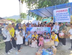 Dr Syafrinawati Pimpin Pelayanan Gratis Kesehatan Korban Bencana