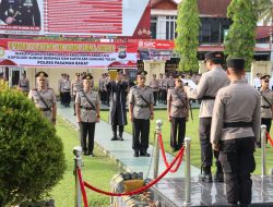 Pejabat Utama Polres Pasaman Barat Berotasi, Kapolres Pimpin Langsung Upacara Pelantikan Dan Sertijab
