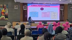 Edukasi Pencegahan Kanker, Biddokkes Polda Sumbar Gelar Penyuluhan Ca Mammae dan Ca Serviks