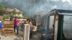 Satu Unit Rumah di Sawah Kareh Palupuh Dilalap Sijago Merah
